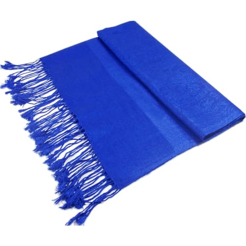 Glory Max Large Two Tones Vintage Paisley Jacquard Pashmina Shawl Wrap Scarf for Women3