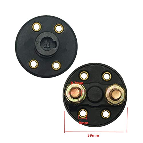 LGVOA Coupe Circuit Batterie 12V-24V, Isolateur Interrupteurs De