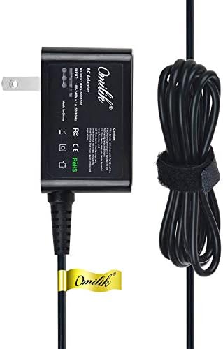 Omilik Cable de 6 pies 6 V Adaptador de CA para Ingenuity Inlighten Cradling Swing Wall Charger Cable de fuente de alimentación