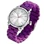 Purple/silver