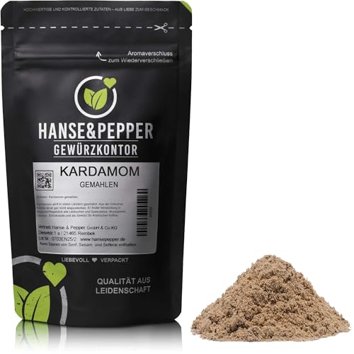 500g Kardamom gemahlen Cardamon Pulver Kardamon Cardamom Kardamompulver
