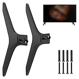 TV Stand Legs Replacement for LG 49 50 55 Inch 49UJ6300 49LJ5550 49UK6300 50UJ6300 50UK6300MEZ64114730 55UK6500 55UK6300 55UM6900 55UK6090PUA 55UN7300 55LJ550M 50UM7300