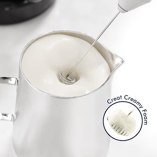 Save 50% on Powerful Handheld Milk Frother for Coffee & Matcha