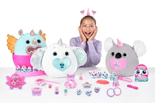Rainbocorns Eggzania Elephant peluche fée et 35 surprises