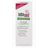 Sebamed Trockene Haut Pflege-Shampoo, entfernt Schmutz sanft und minimiert so Austrocknung und Reizung der Kopfhaut, 200 ml
