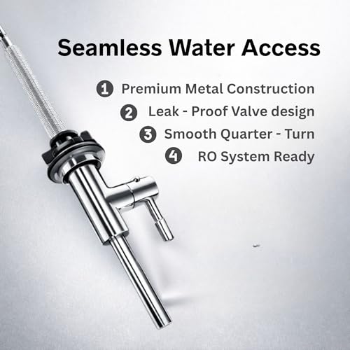 Image of Bepure RO Faucet for Modular Kitchen Wall-Mounted Kitchen Faucet Long Size Tap for Home Kitchen Use