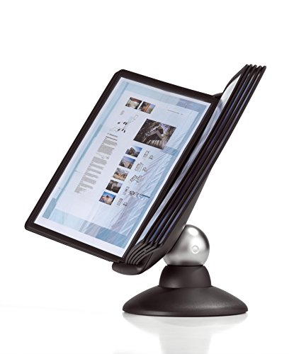 Pupitre de table Sherpa Motion Durable 558701 rotatif noir pour documents