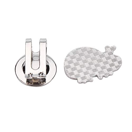 Dwawoo Golf Hat Clip, Animals & Insects Pattern Golf Ball Marker Stainless Steel Golf Cap Clamp(Ladybug) - Image 4