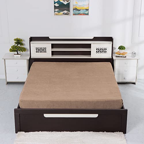 Cozyland Water Proof Terry Cotton Medium Bed Mattress Protector - 78" x 60" Fitted - Beige (B0D3C8TM6L) Amazon Price History, Amazon Price Tracker