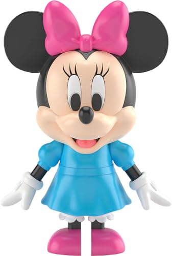 青島文化教材社 楽プラ トコトコ No.DP-02 ディズニー キャラクター ミニー 色分け済みプラモデル