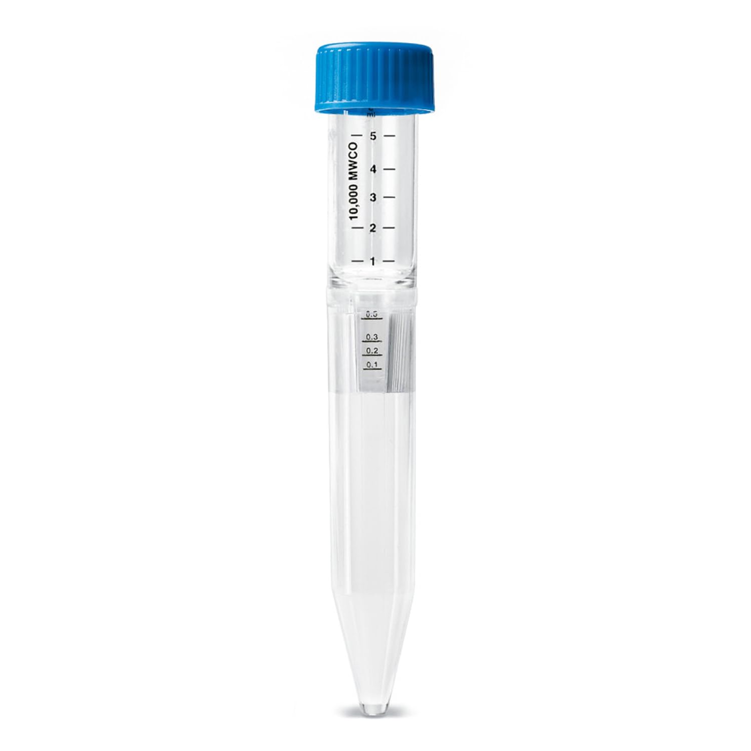 Sartorius Vivaspin 6 - Concentradores centrífugos de policarbonato (PC) con tapa, membrana de polietersulfona (PES), 10 kDa MWCO, volumen de 6 ml, 122 mm de longitud, 100 unidades