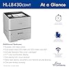 Brother HL-L8430CDWT Business Color Laser Printer with Low-Cost Printing, Wireless Networking, and Dual Paper Trays