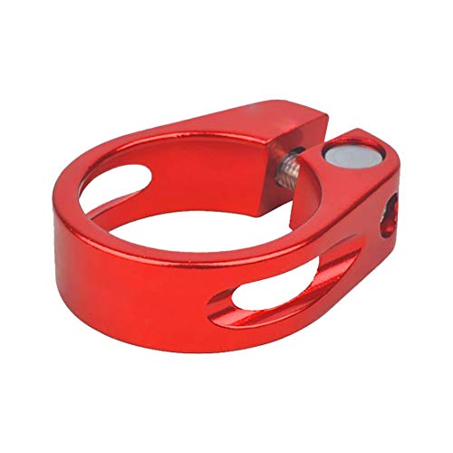Saipe 31.8Mm Bike Seat Post Clamp Seatpost Collar Aluminium Alloy Seatpost Clamp For 27.2 Bicycle Seat Post Mtb Bike Road Bike Casual Bike #TOP4