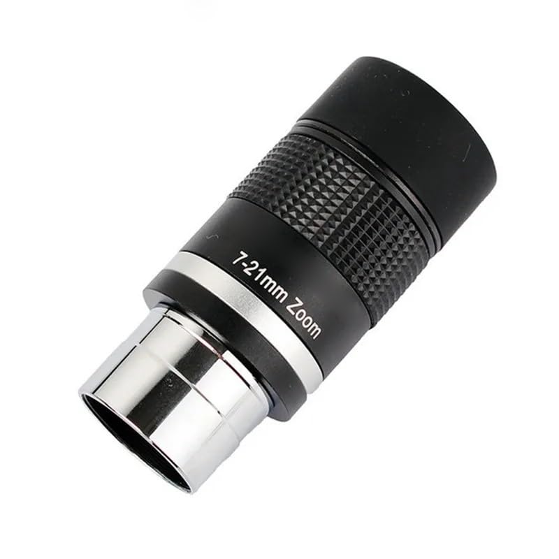 Ocular del zoom 7-21mm de 1.25" para noches de observación astronómica familiar