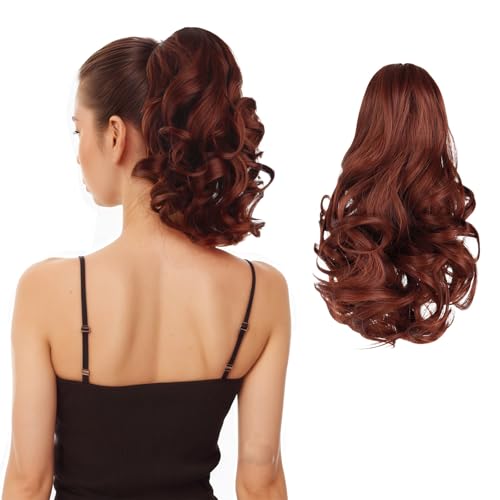 HEWEICSY �|�j�[�e�[���G�N�X�e���V�����A�����p�N���b�v�I���|�j�[�e�[���A30.5 cm �N���[�N���b�v �V���[�g�J�[���[�E�F�[�u�|�j�[�w�A�G�N�X�e���V���� �����p - �I�[�o�[��