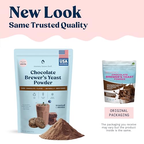 Brewers Yeast Powder for Lactation Cookies for Breastfeeding - Lactation Supplement for Increased Breast Milk - Nutritional Yeast for Lactation Support - Breastmilk Supplement for Women - Easy to Bake