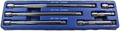 US PRO 6PC 3/8 DR Wobble Extension BAR Set 38-300mm B4029