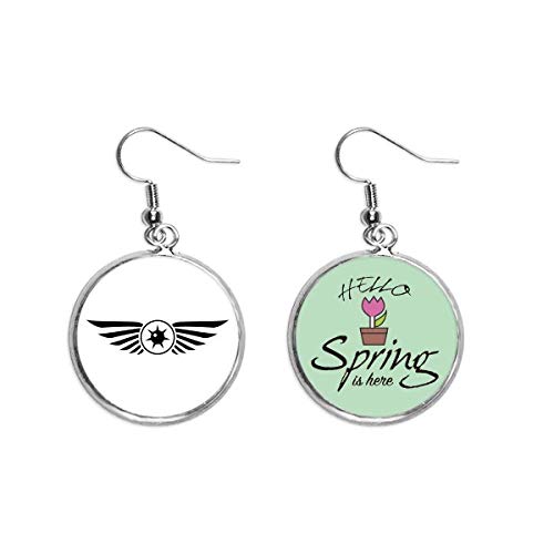 Pendientes de primavera de ojo negro perfectos para terrazas y eventos al aire libre