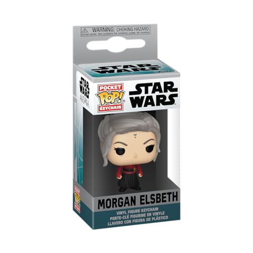 Funko POP! Keychain: Star Wars: Ashoka, Morgan Elsbeth, Collectable Vinyl Mini Figure Novelty Keyring, Stocking Filler - Image 2