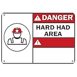 Yelacecca Señal de advertencia de peligro con palabras coreanas y texto en inglés «Road Signs» (30,5 x 20,3 cm)