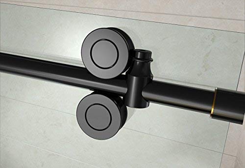 Aston Langham 44" To 48" X 75" Completely Frameless Sliding Shower Door, Oil Rubbed Bronze #TOP2