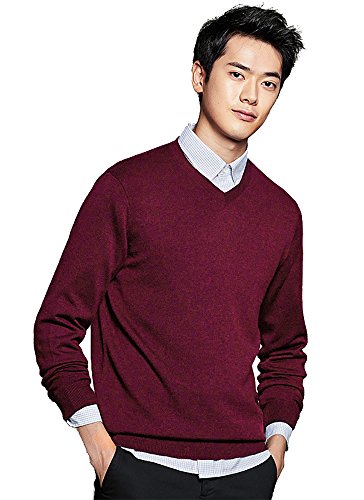 最安値 Bestill ニット セーター メンズ Vネック 綿 ニットセーター