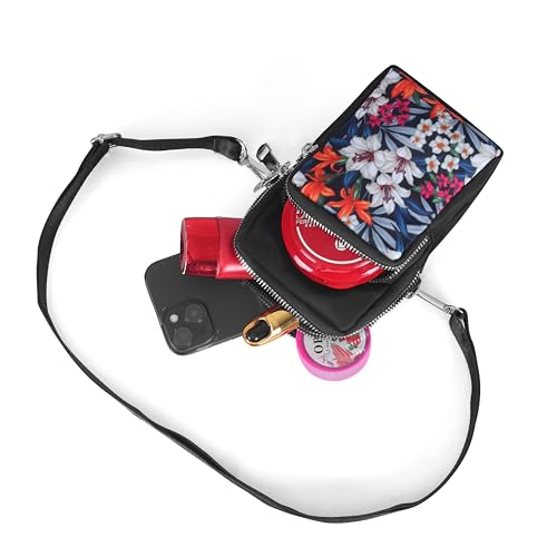 Image of Crossbody Mobile Sling Bag for Women |Stylish Phone Pouch with Detachable Strap & Adjustable Keychain|Mobile Purse|Versatile Mobile Pouch for Women