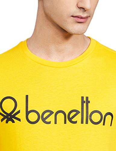 Image of United Colors of Benetton Men's Cotton Regular Fit T-Shirt