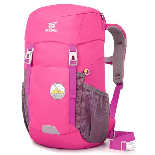 SKYSPER Mochila Infantil 15L, Mochila de Niños Niñas para Excursión