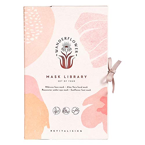 Wanderflower Sheet Mask Gift Set, Hibiscus - Image 3