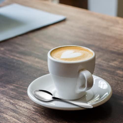 AURSTORE BASA – Juego de 12 cucharas pequeñas para café, etc. de acero inoxidable – Cuchara (10.5 cm) - Imagen 5