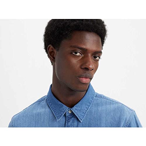 Levi's Mężczyźni Ss Relaxed Fit Western Shirt, Tombstone Stonewash, L