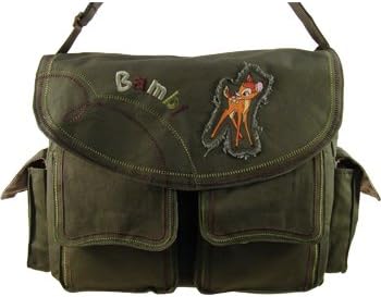 Bambi Canvas Messenger Bag