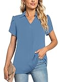 Associez : Ce chemisier est charmant, coupe idéale, parfait pour habiller ou décontracter, tout aussi bien avec des pantalons élégants ou des jeans, des jupes, des leggings.