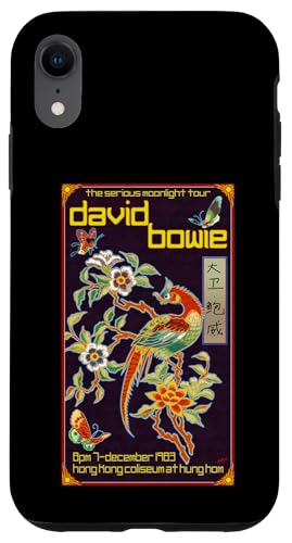 Official ���� David Bowie The Serious Moonlight Tour Hong Kong �X�}�z�P�[�X iPhone XR �p