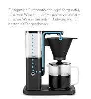 Wilfa Zense Filterkaffeemaschine I ECBC-zertifizierte Kaffeemaschine mit 1,25L Glaskanne I Frischwasser-Technologie, 92–96 °C Brühtemperatur & Aroma-Kontrolle I Für bis zu 10 Tassen – Ansicht 4