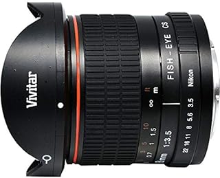 Vivitar 8mm f/3.5 Fisheye Lens (for Canon EOS Cameras)