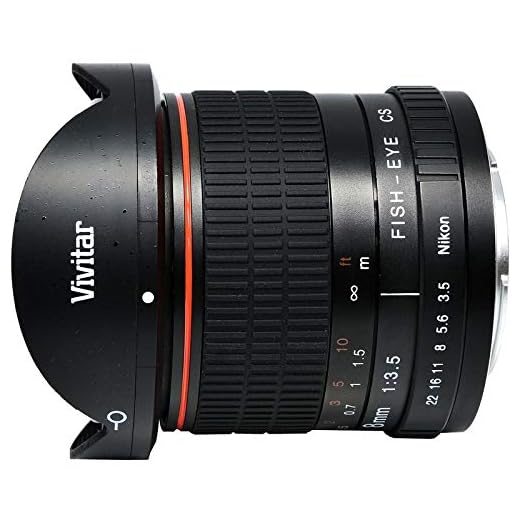 Vivitar 8mm f/3.5 Fisheye Lens (for Canon EOS Cameras)