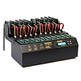 EZ DUPE 1 to 9 M.2 NVMe Cyclone Pro Duplicator - 18GB/Min - Standalone Copier & Eraser/Sanitizer for Multiple PCIe M2, 2.5/3.5 Inch SATA HDD Hard Disk & SSD Solid State Drives (DM-HE3-5M09PP)