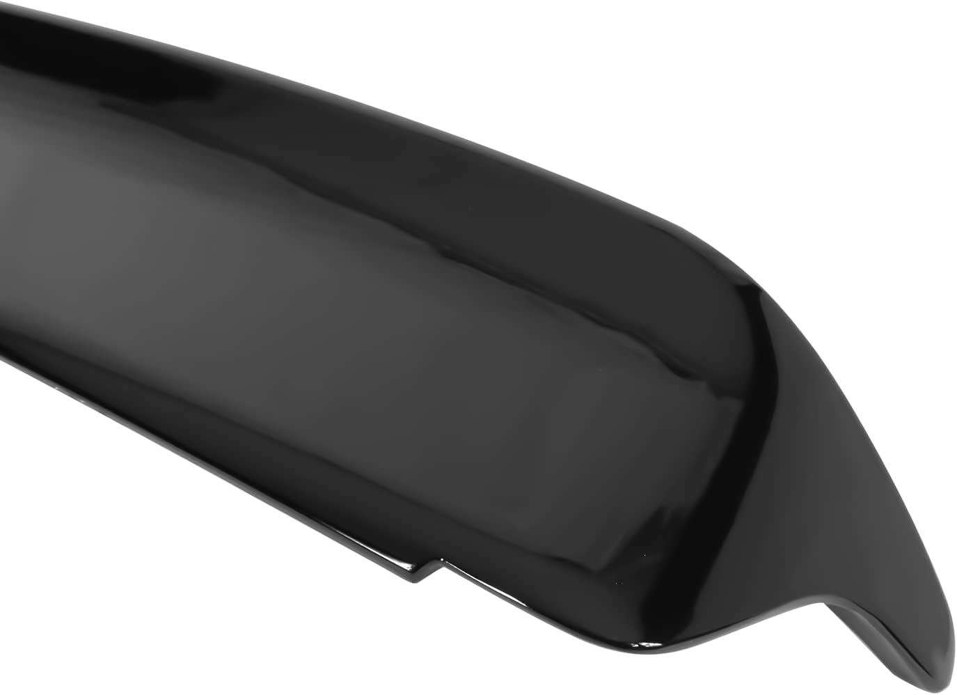 FREEMOTOR802 Compatible with 2008-2023 Dodge Challenger Trunk Spoiler, Gloss Black ABS Plastic Hellcat Redeye Style Rear Spoiler Wing with Camera Hole