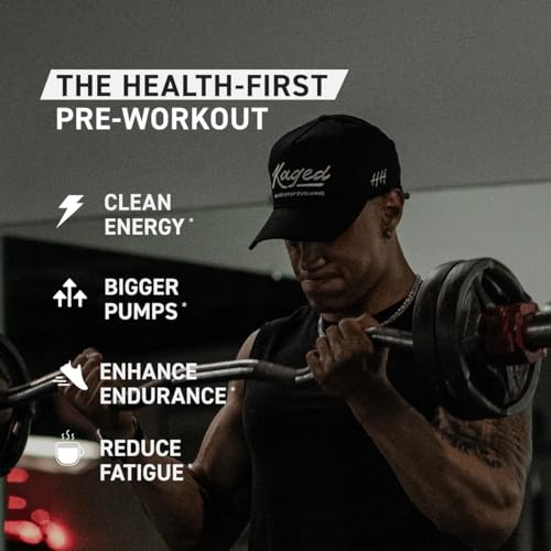 Image of Kaged Original Pre Workout Powder | Strawberry Lemonade | Pre Formulated with Creatine, Beta Alanine, Natural Caffeine | 20 Servings