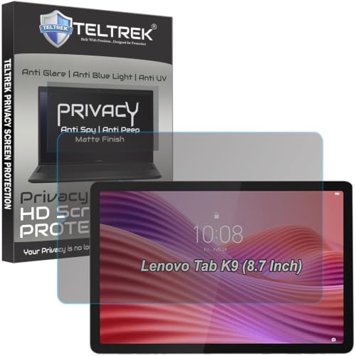 Image of Privacy Matte Anti Peep Screen Guard Compatible With Lenovo Tab K9 2025 / Tab One 2025 (8.7 inch Inch Tablet) Anti Spy Screenguard Not a Tempered Glass Screen Protector