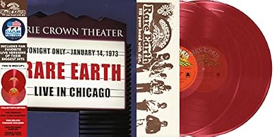 Portada del vinilo Live In Chicago de Rare Earth