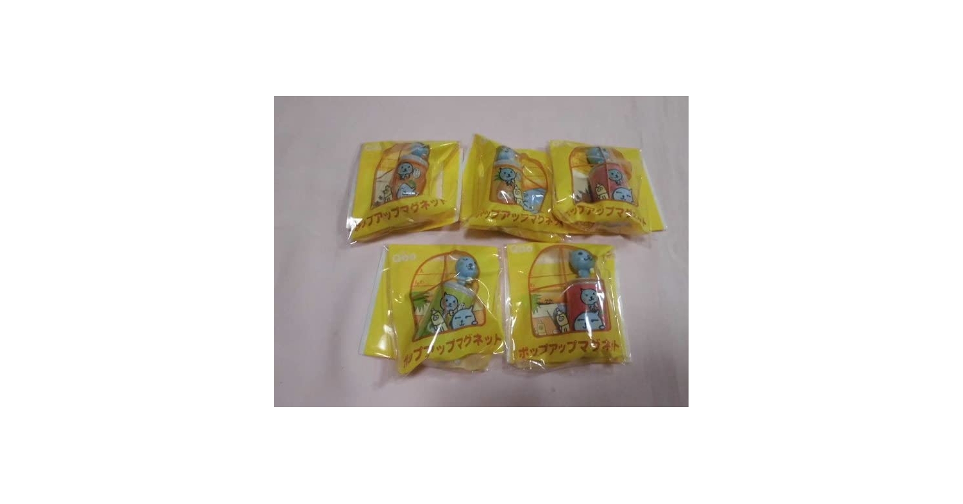 Amazon.co.jp: Qoo Koo-chan Toy Pop Up Magnets Set of 5