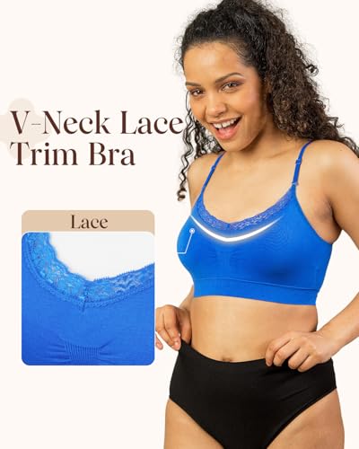 Image of Coobie Lace V-Neck Bra for Women