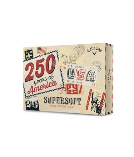 Callaway Supersoft USA Golf Balls - 250 Pack