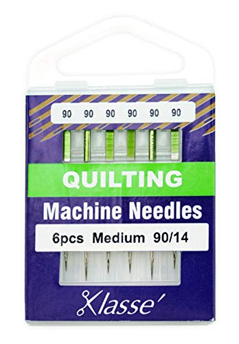 Klasse Quilting Needles, Size 90/14, 1 Pack, 6Pcs, Aa5106.090 #TOP2