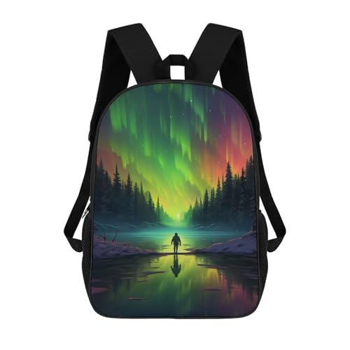 Sac à dos Aurora Borealis 17 pouces grand volume anti-fatigue