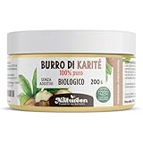 Burro di Karité Biologico - 200g - 100% Puro e Non Raffinato - Naturale e 100% Vegetale - Spremuto a freddo - Tutti i tipi di pelle - Planète au Naturel