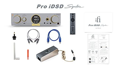 iFi Pro iDSD Signature - DAC/Preamplificador de referencia, Streamer de Red y amplificador de auriculares